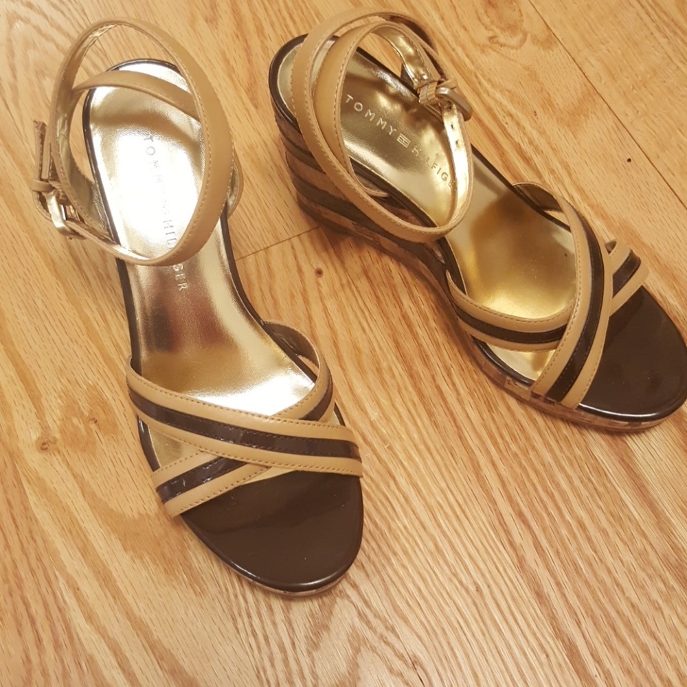 Womens Tommy Hilfiger wedge sandal